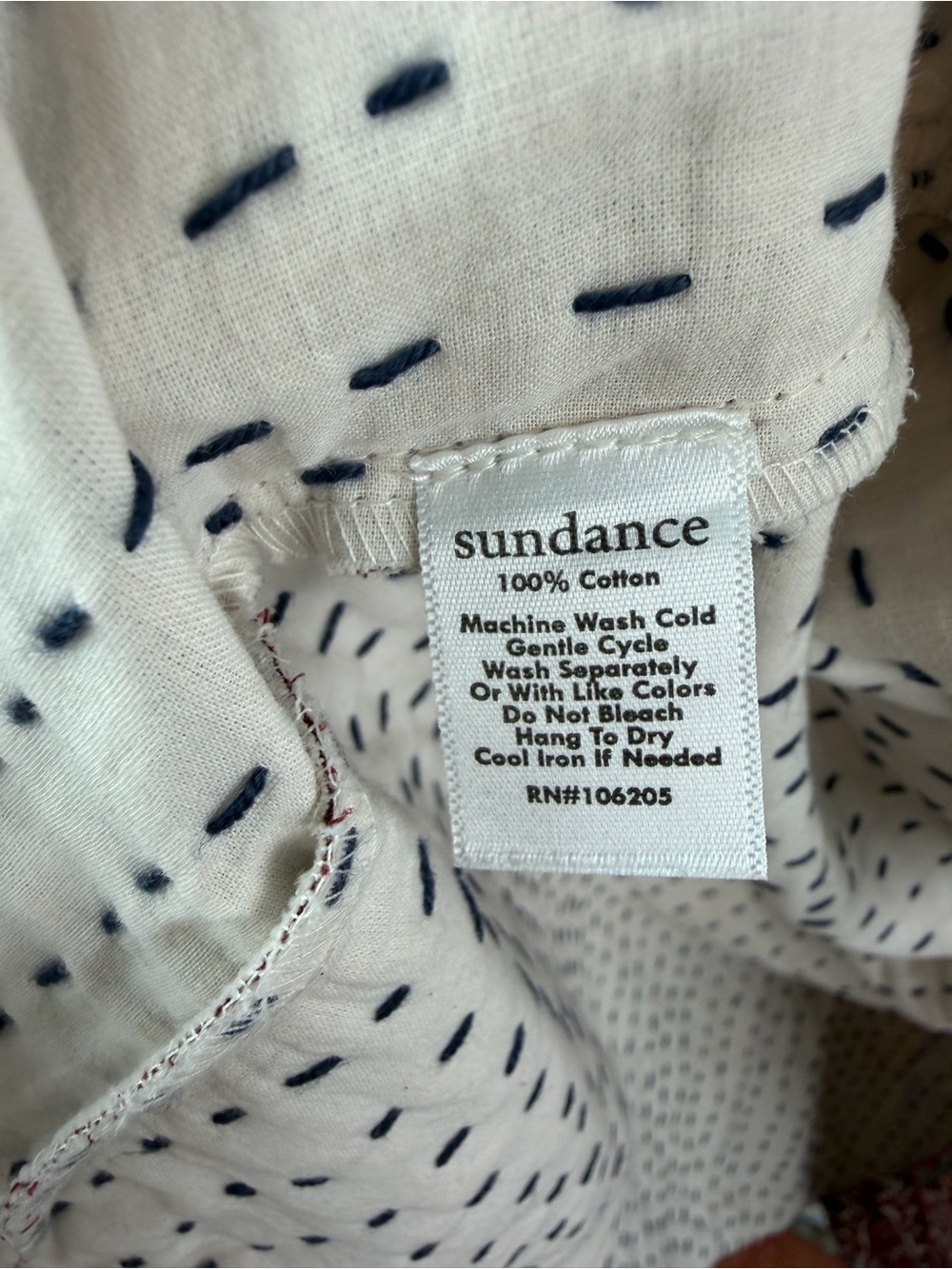 Sundance Cascade Ridge Cotton Robe - Picture 7 of 9
